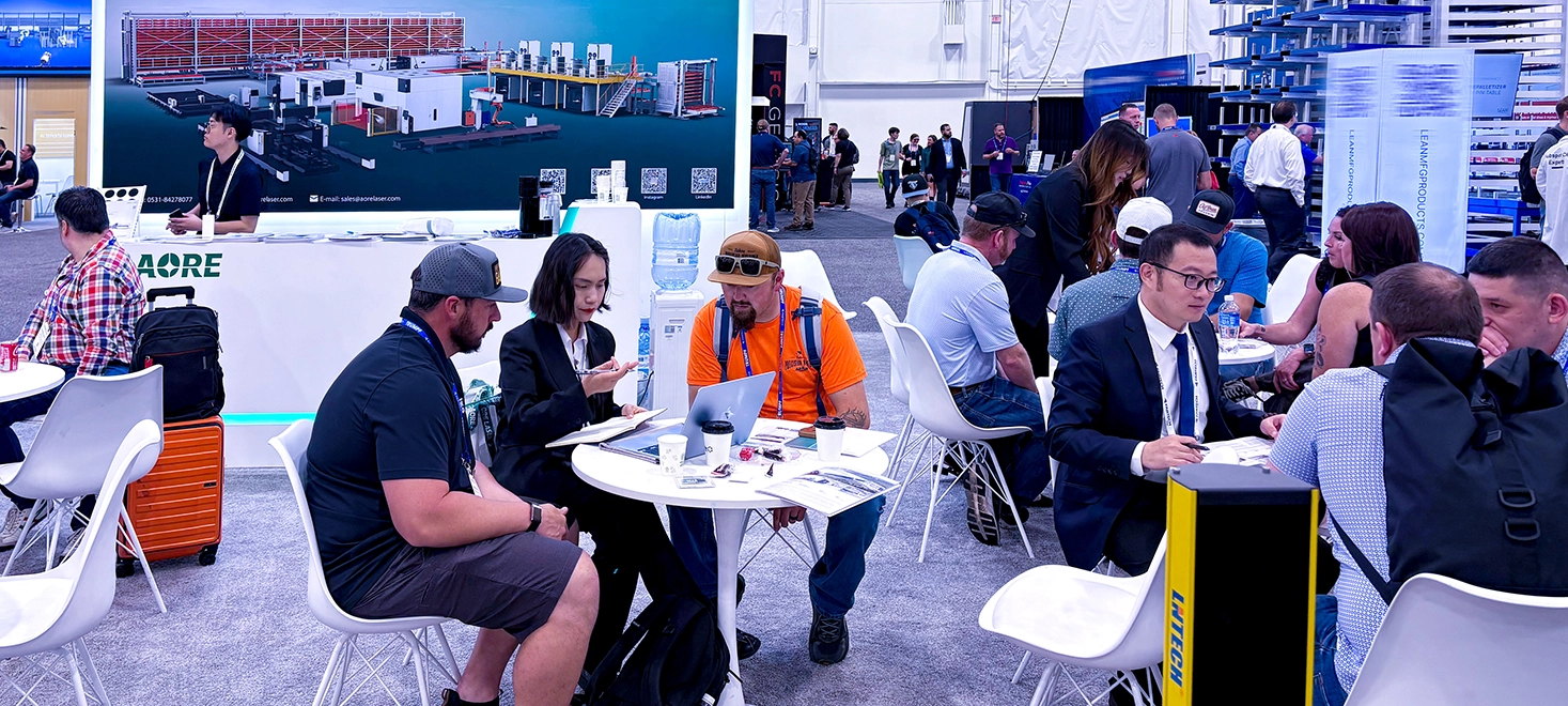 Aore Laser получава поръчки на FABTECH 2026.webp